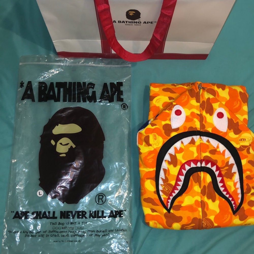 COPY - Bape x PUBG Shark Hoodie